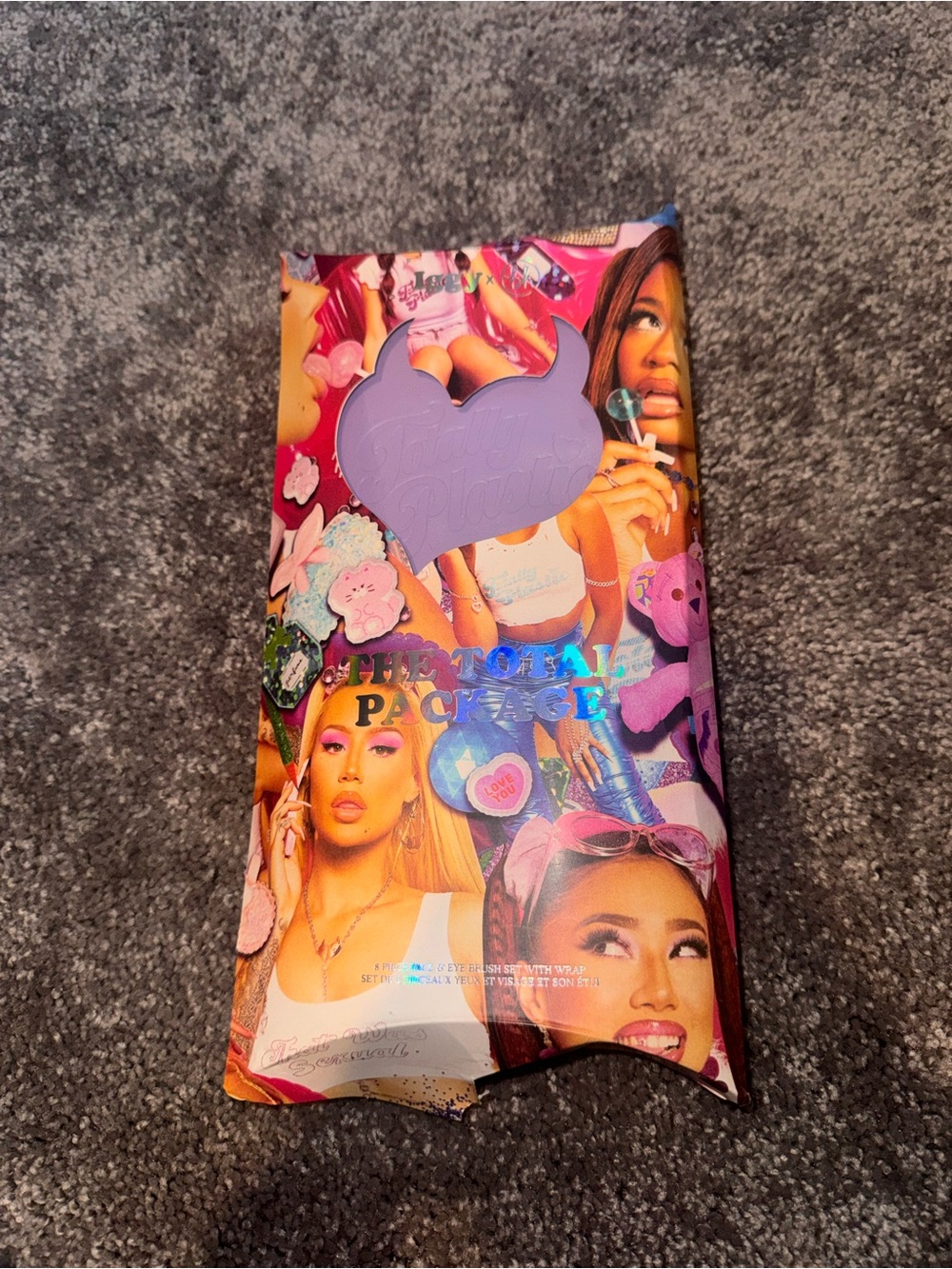 Iggy x BH Cosmetics The Total Package 8 Piece Eye Brush Set With Wrap